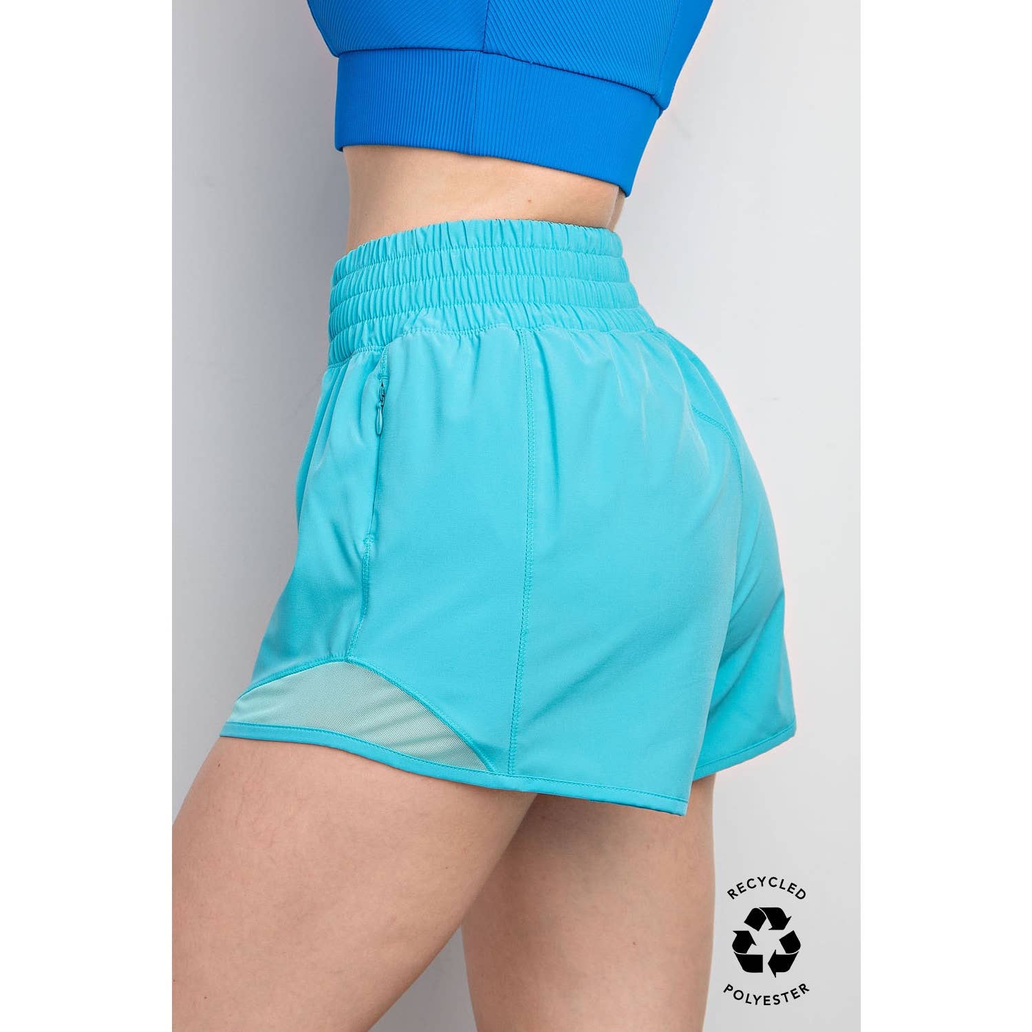 Rae Mode - Wholesale Athletic Shorts - Women's - RECYCLED ACTIVE SHORT WITH MESH29