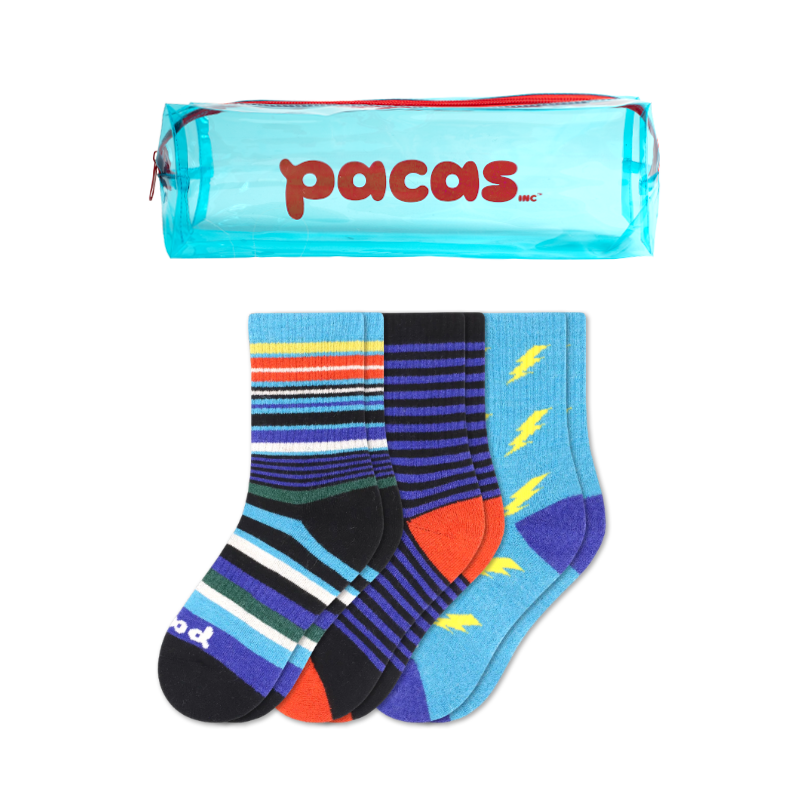 Pacas - Wholesale Socks - Kids - 3 Pack - Kids' Crew Pacas Socks3
