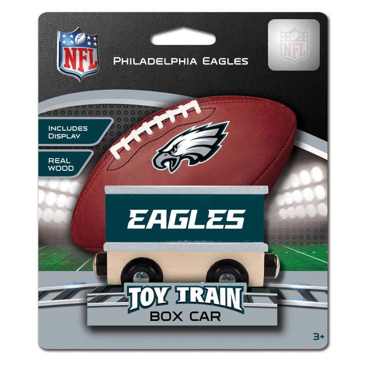 Masterpieces Puzzles - Wholesale Toy Car/Truck - Kids - Philadelphia Eagles Toy Train Box Car