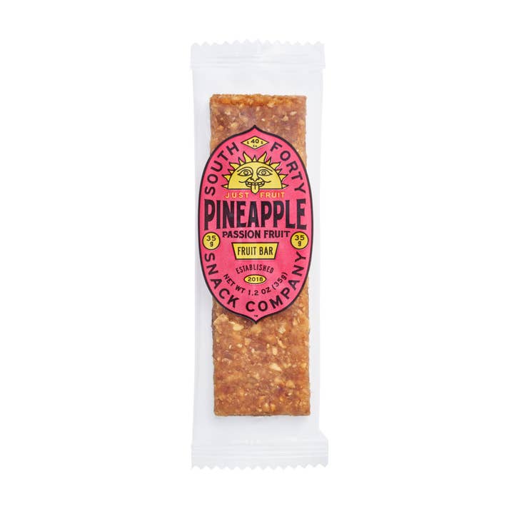 SOUTH FORTY SNACKS COMPANY - Wholesale Snack Bar - 18-Pack, Pineapple Passion Fruit Bar ($1.50 per unit)1