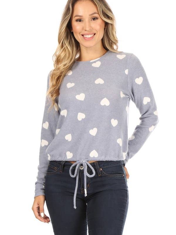 Langærmet Hyggelig Top for engroshandel hos VIBE Apparel Co