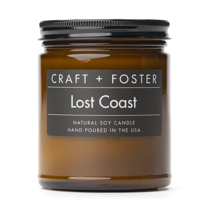 Lost Coast - 8oz Natural Soy Candle for wholesale by Craft + Foster