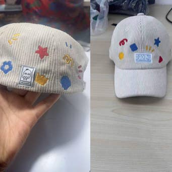 Good Friends White Cap for wholesale by Karepango