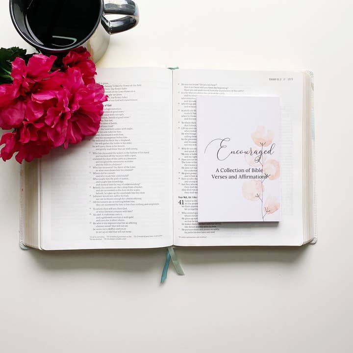 Bible Verse Card and Encouraging Affirmations for wholesale by Dear Bold Believer