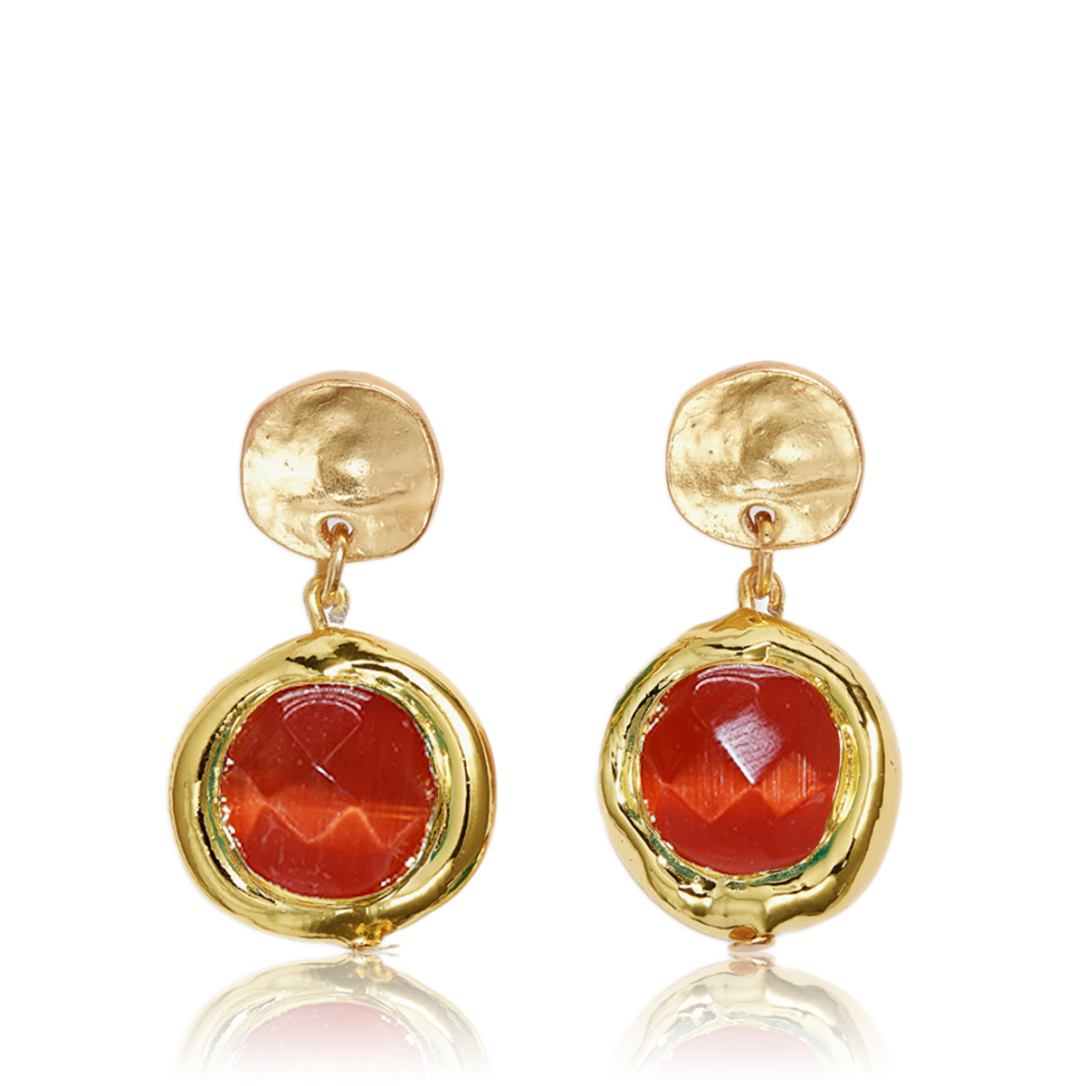 KARINE SULTAN - Vente Boucles d'oreilles pendantes - Boucles d'oreilles Coriandoli : accessoire coloré et élégant8