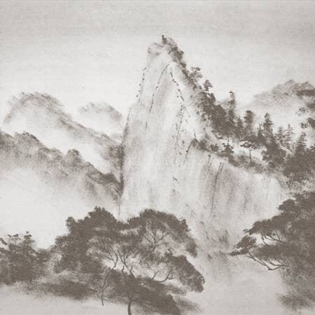 ICH SL - Vendita all'ingrosso Carta da parati - CARTA PATINATA MURALE V117-1C «ORIENTAL VIEW»