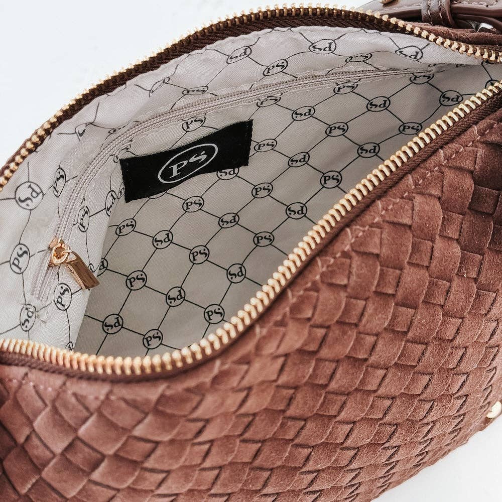 Pretty Simple - Vente Sac porté épaule – femme - Sac à bandoulière hobo en daim Harper2