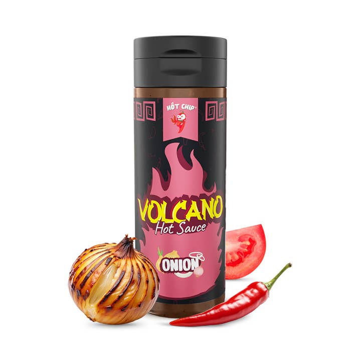 Salsa Piccante di Cipolla 270 ml β Vulcano per la vendita all'ingrosso da parte di HOT-CHIP
