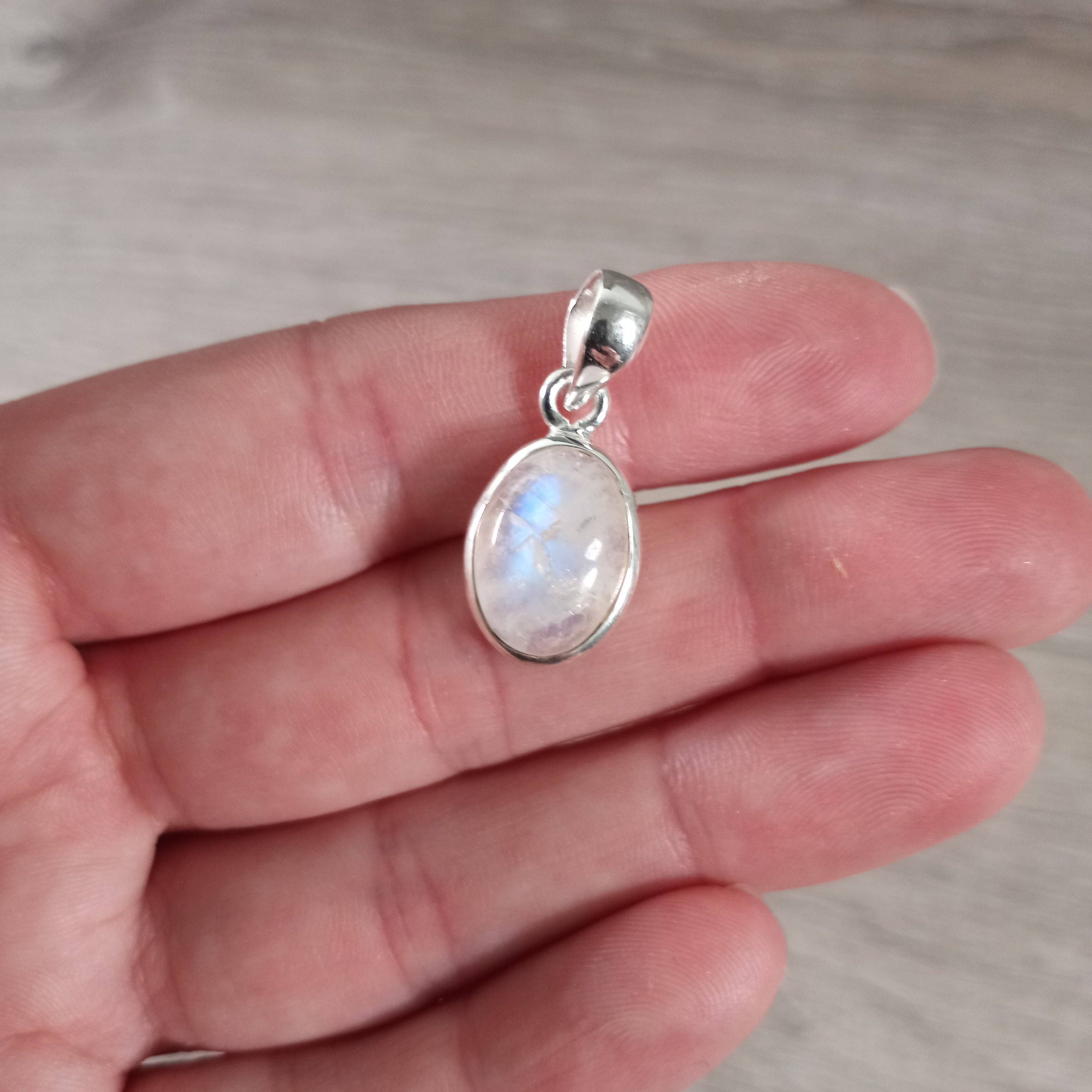 Keystone Crystals - Wholesale Individual Charm/Pendant - Sterling Silver Oval Pendants0