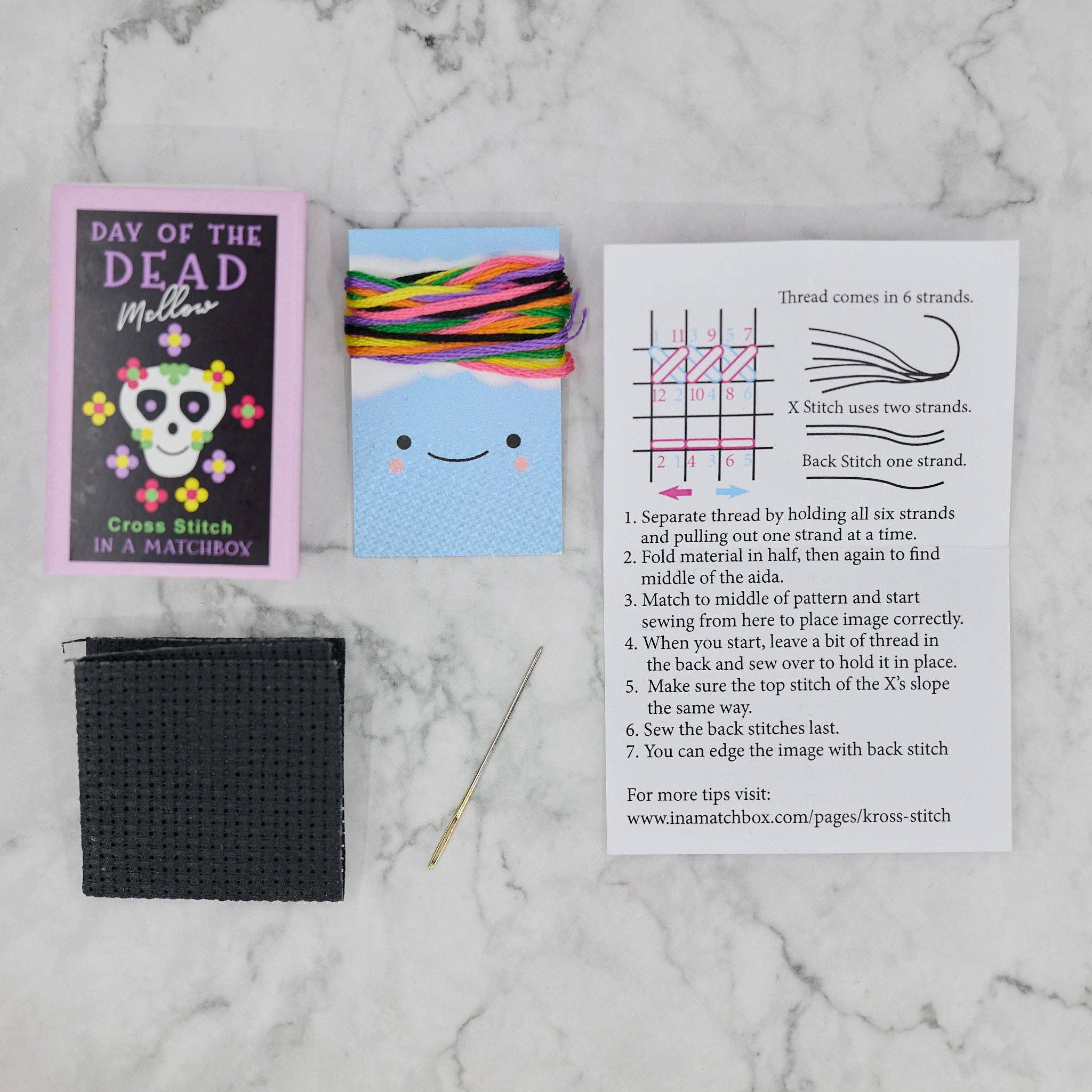 Marvling Bros Ltd - Wholesale Embroidery/Cross Stitch Supplies - Day of the dead Mellow4