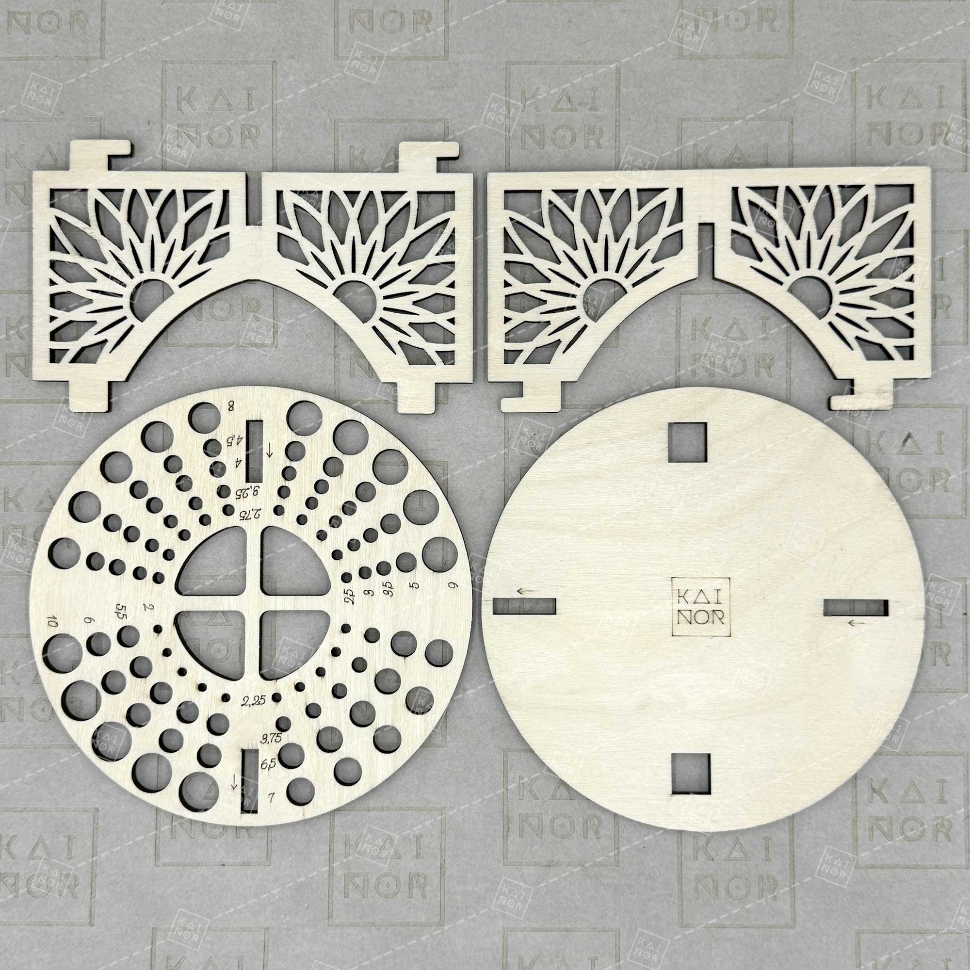 Kainor - Vendita all'ingrosso Attrezzi per lavoro a maglia/uncinetto - Organizer per ferri da maglia Sunrise4