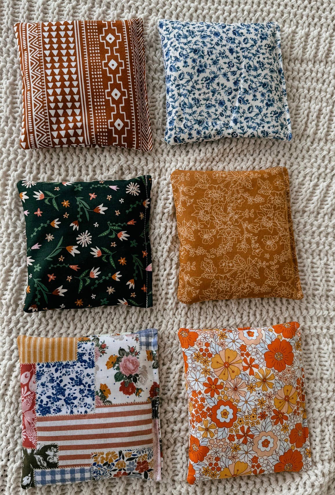 The Refillery Co – Großhandel Heizkissen – Wärmekissen aus Reis | Quadratisch5