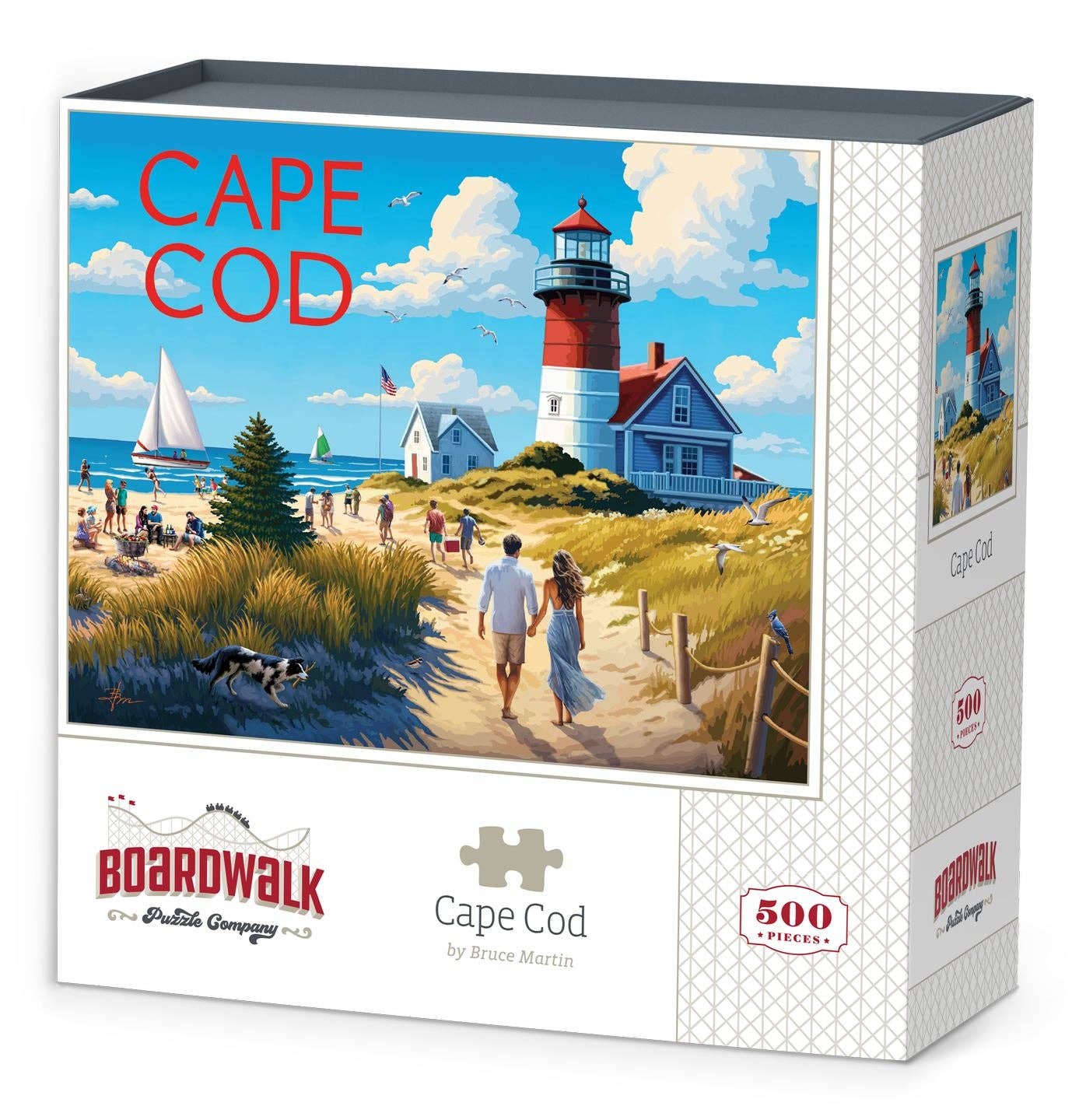 Boardwalk Puzzle Company - Wholesale Puzzle - Adult - Cape Cod - 500 Piece0