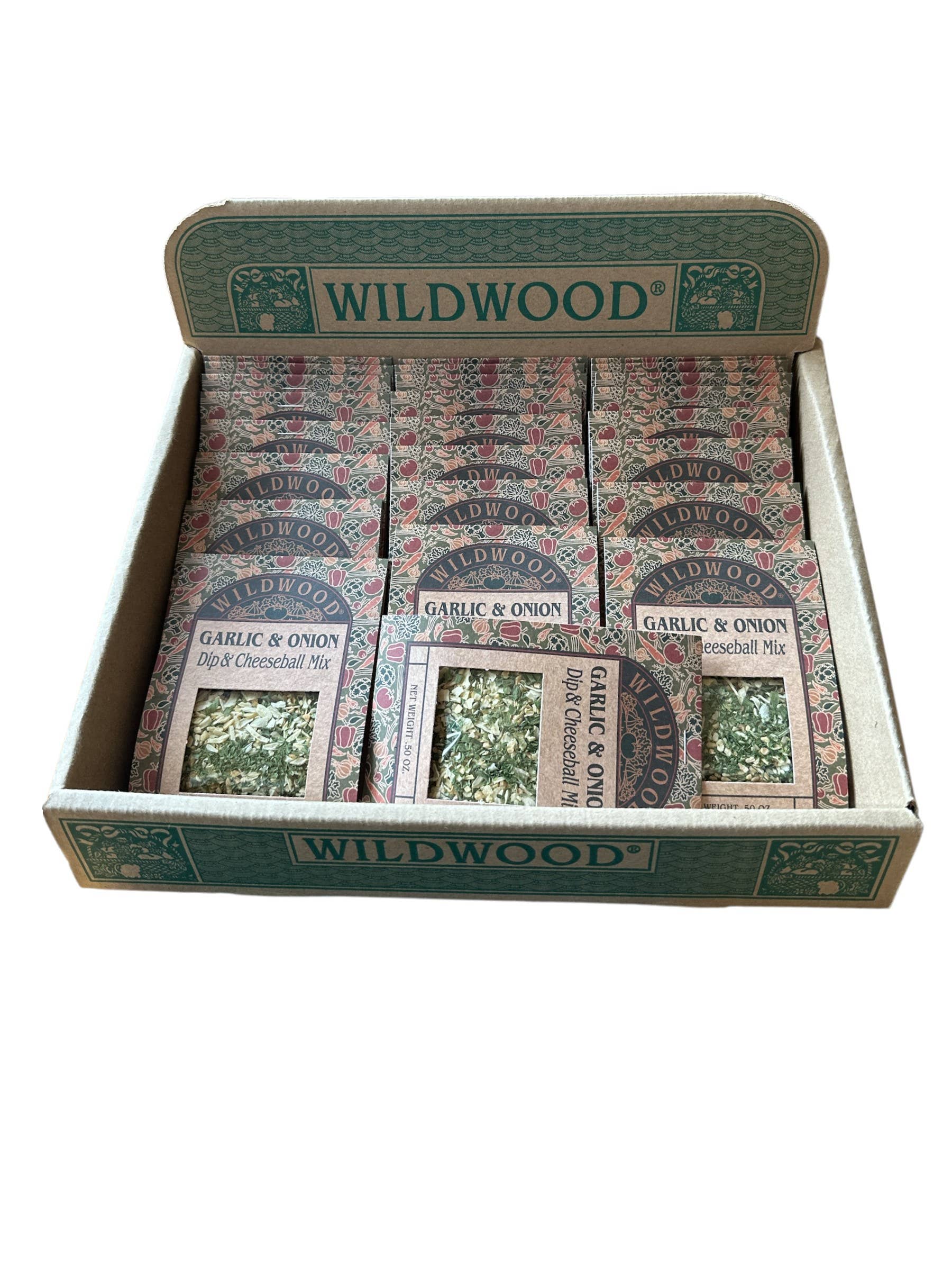 Wildwood Specialty Foods - Wholesale Dip - Garlic & Onion Dip Mix Case