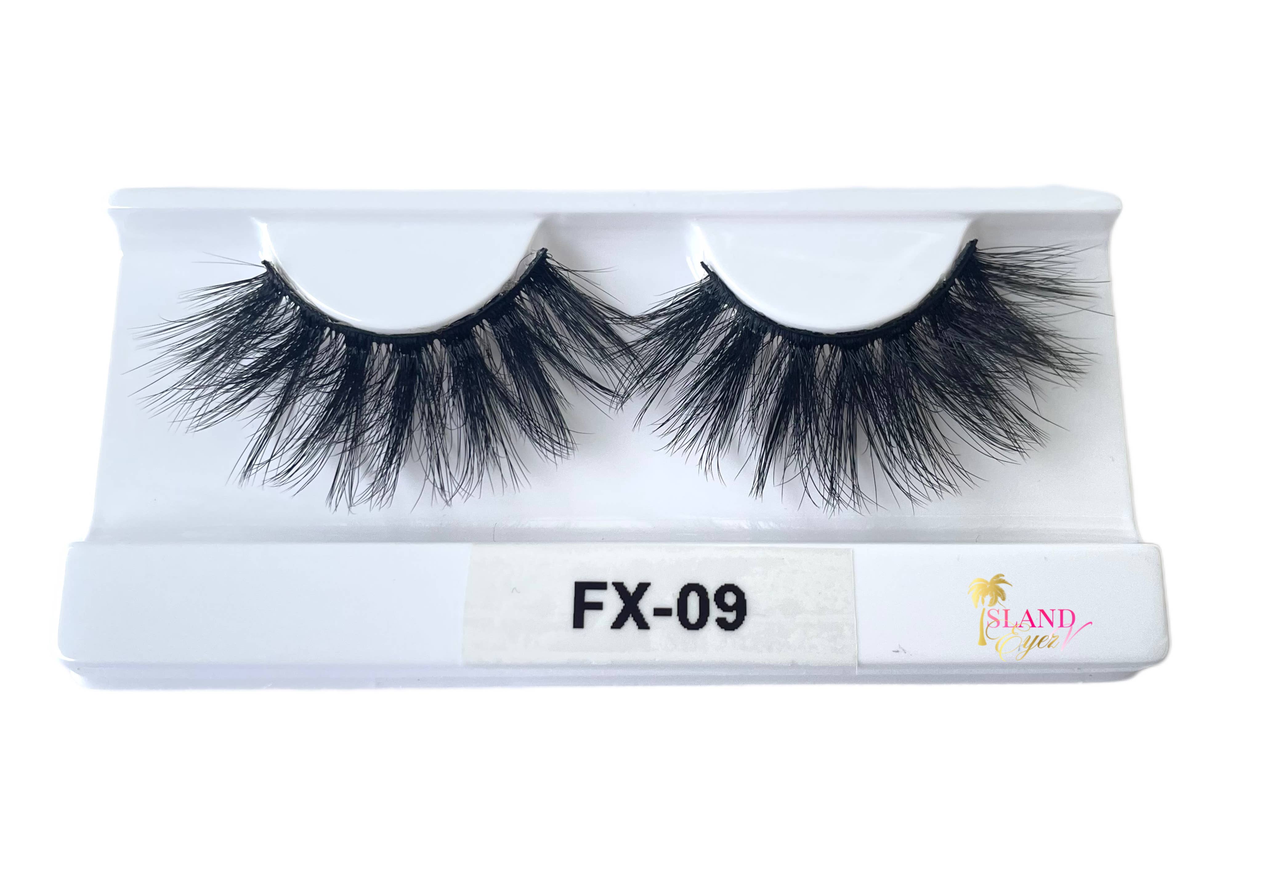 Island Eyez Vendor – wholesale False/fake eyelashes – 25mm Faux Minks Wholesale9