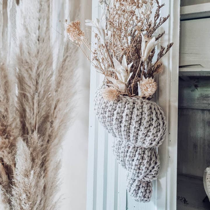 Naturalmarjory - Wholesale Basket - Bulot S, decorative basket “shells” in bohemian style,