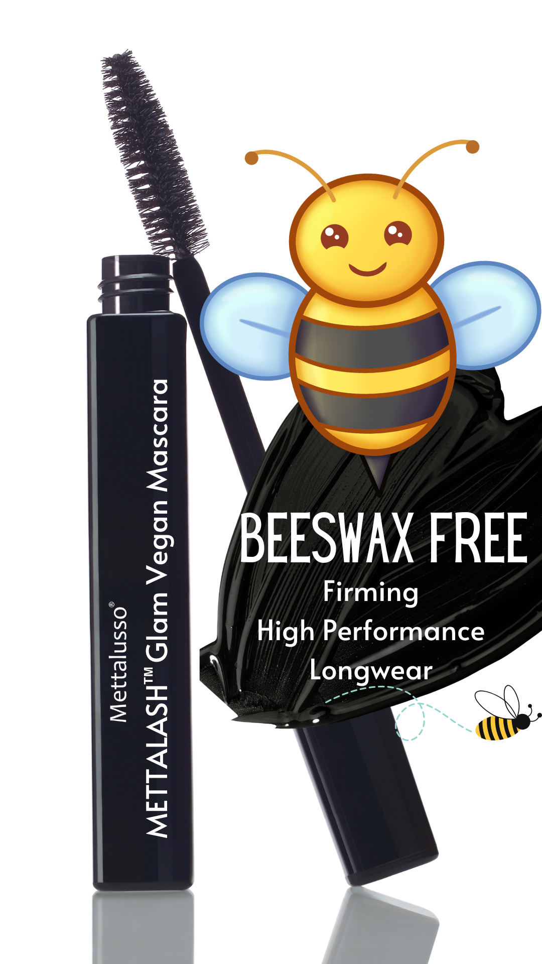 Mettalusso Inc - Wholesale Mascara - Mettalusso MettaLash Vegan Lengthening Volumizing Mascara7