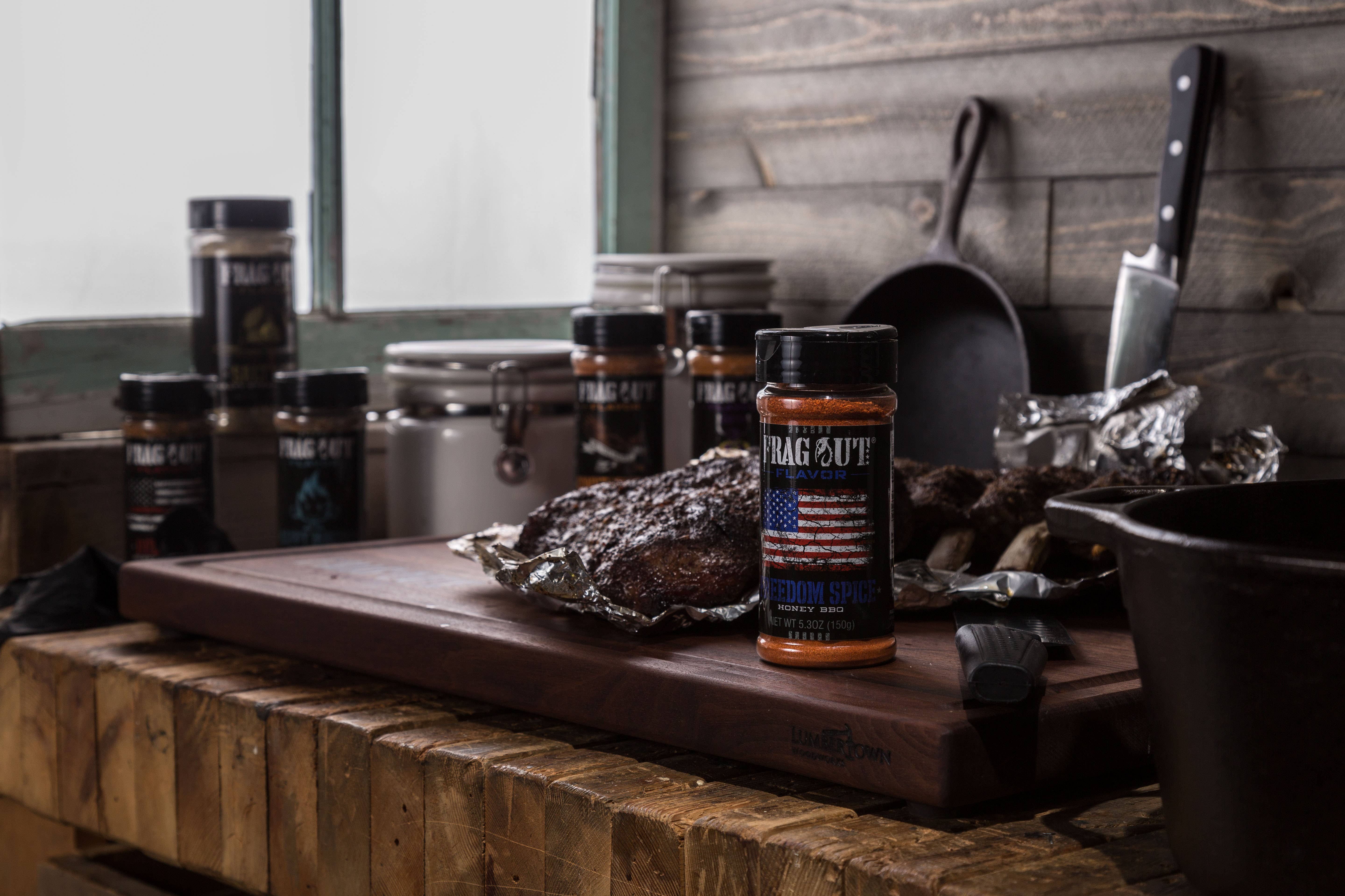 Frag Out Flavor - Wholesale Rub - 8fl oz Freedom Spice - Honey BBQ7