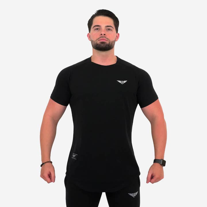 Commander Scoop T-Shirt V.2.0 Black for wholesale by FIT ARMY