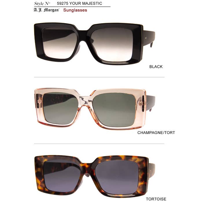 A.J. Morgan - Wholesale Sunglasses - Women's - YouR Majestic - Sunglasses