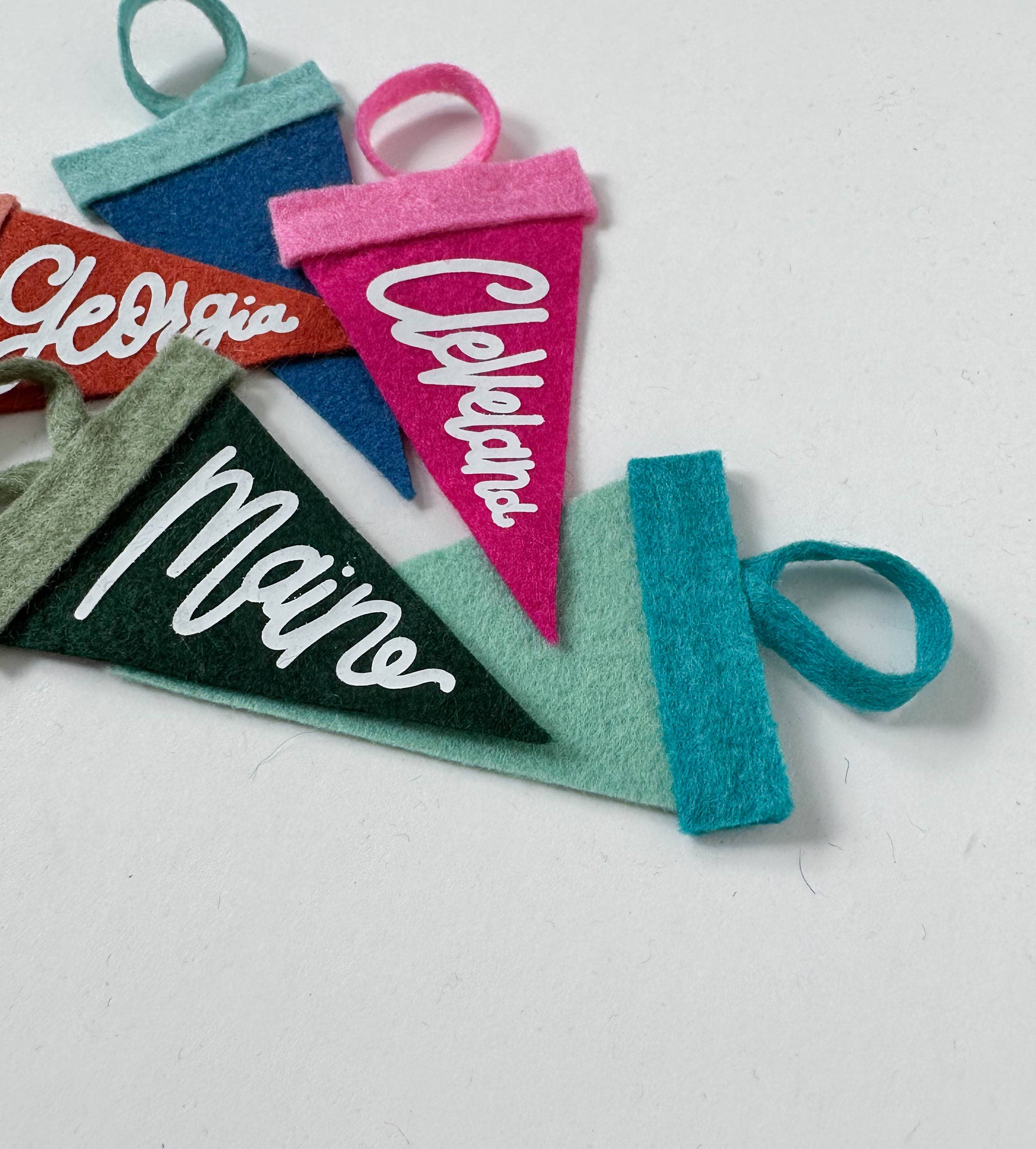 traveldashery - Wholesale Banner - custom mini pennant : monochromatic colors3