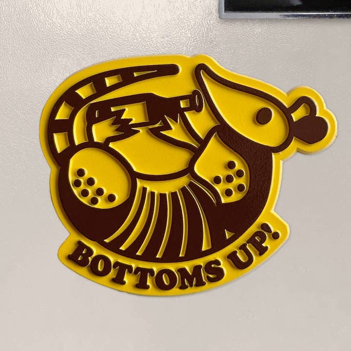 Bryan Spear Studio - Wholesale Magnet - Bottoms Up! Magnet