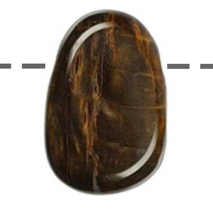 La Boîte à Cailloux - Wholesale Spiritual Stone/Crystal - Fossilized or petrified wood pendant United States A (holed stone) + cord