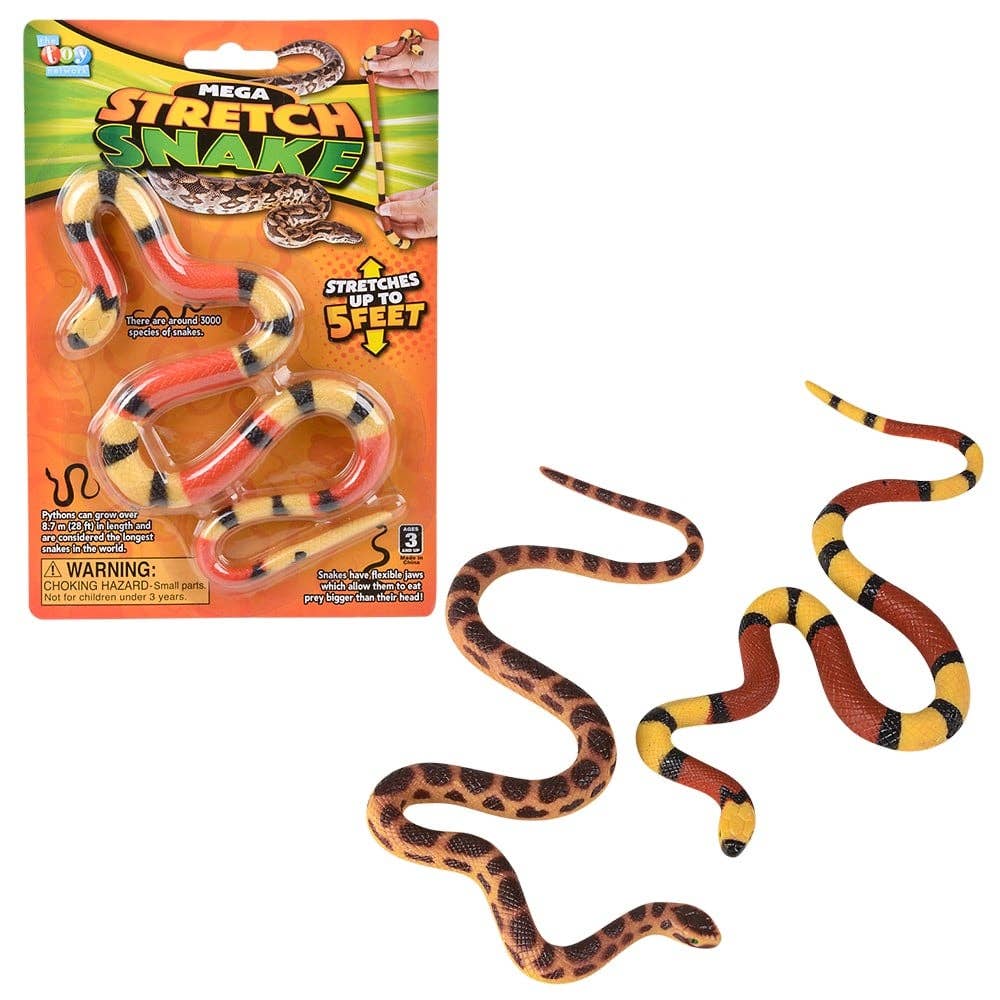 La Luna Bella - Toys – Großhandel Klassisches Spielzeug – Kinder – 22" MEGA STRETCH SNAKE LLB Kinderspielzeug0