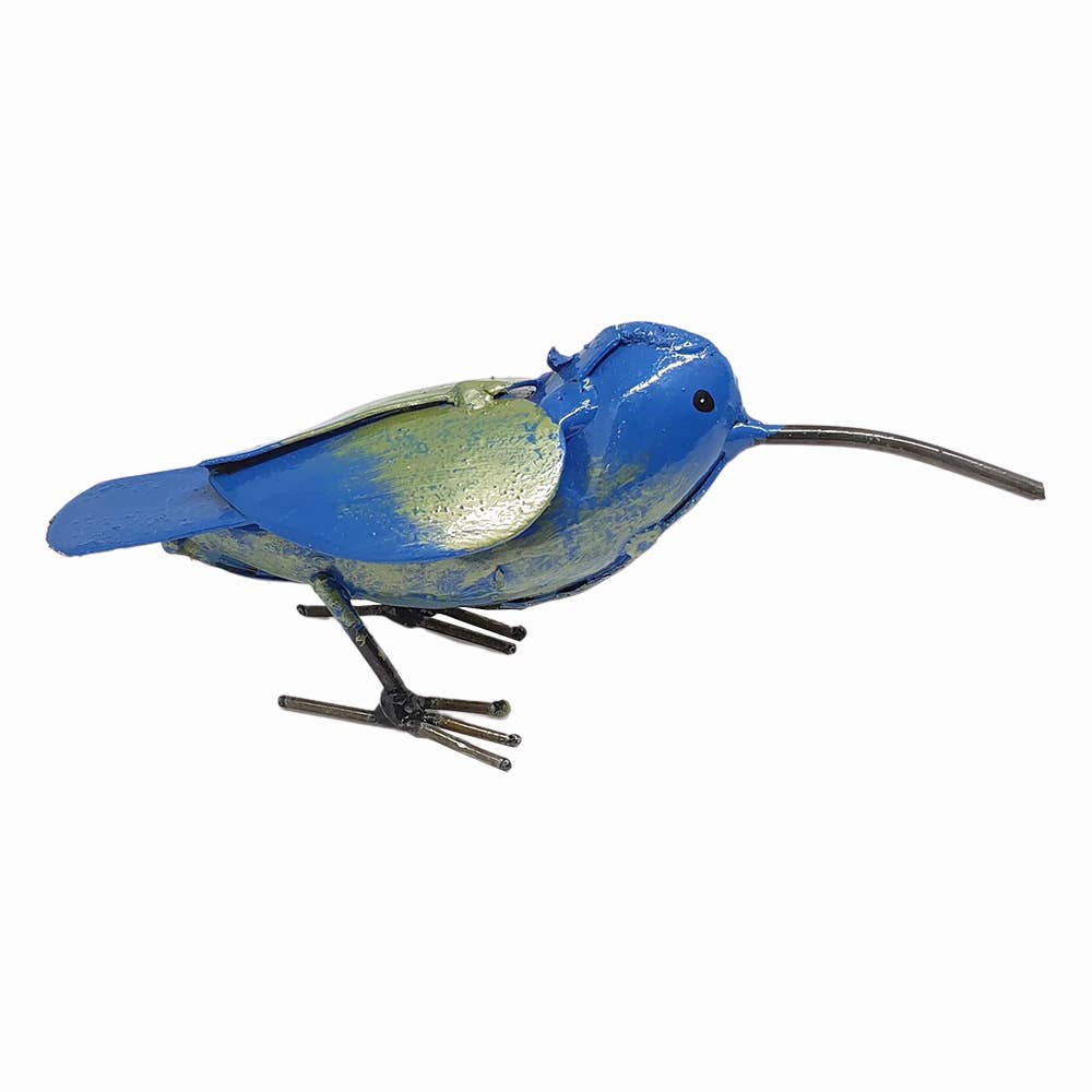 VIE - Wholesale Sculpture - Small Recycled Metal Bird Sculpture19