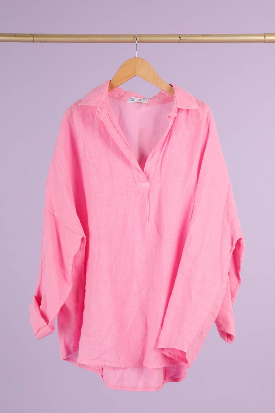 LINEN & COTTON HOUSE – Túnica - Mulher por atacado – CAMISA DE LINHO PARA MULHER 97188ROUPA PRIMAVERA VERÃO44