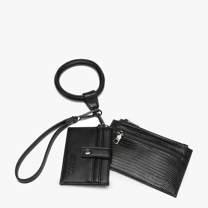 Jen & Co. - Wholesale Wallet - Women's - M2084LZ Libby Lizard Double Wallet Bangle1