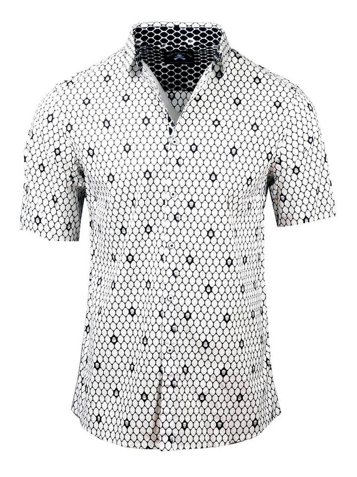 S/S Overkill White Skull for wholesale by Rock Roll n Soul