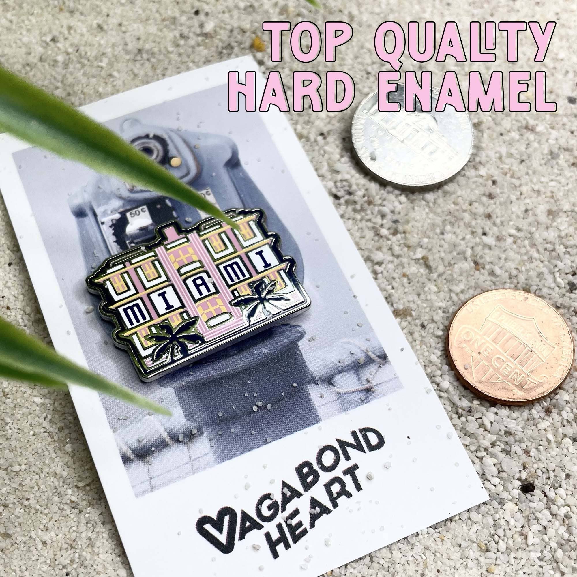 Vagabond Heart – Großhandel Anstecker/Button – Chicago Anstecker aus Emaille6