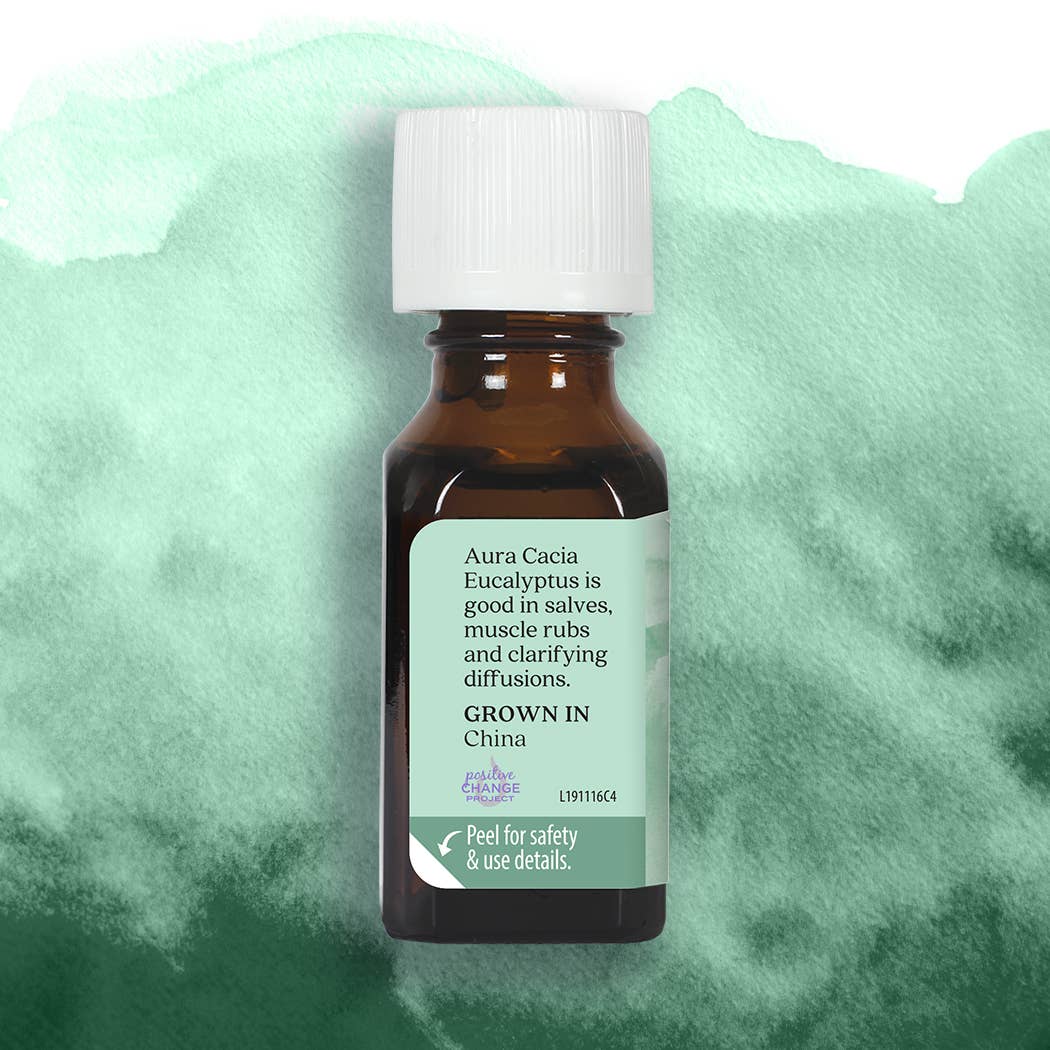 Aura Cacia - Wholesale Essential Oil - Eucalyptus 100% Pure Essential Oil, 0.5 fl oz1