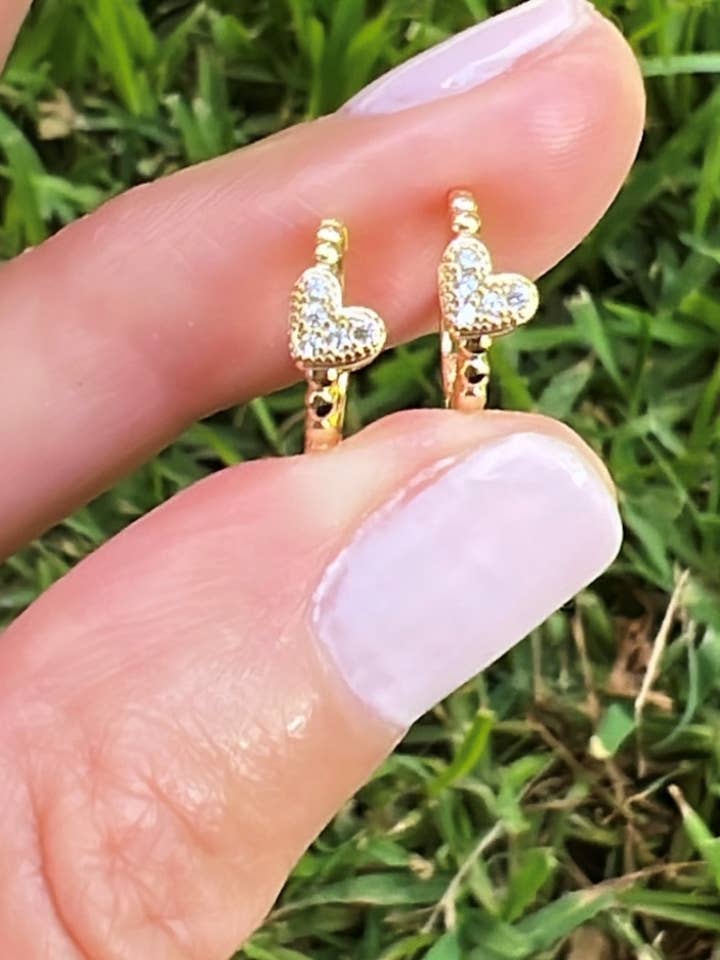 Heart Hugs CZ for wholesale by Sonya Renee Jewelry