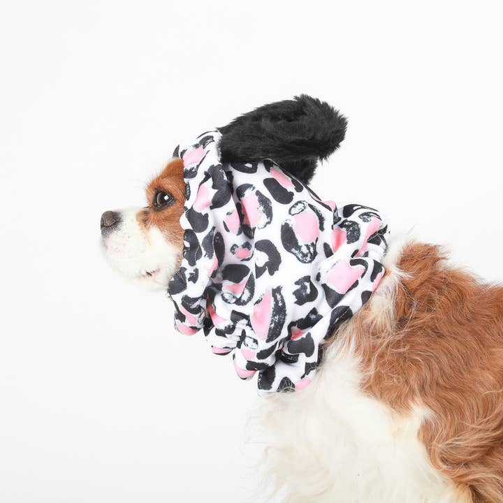 Cavology - Wholesale Honden Snood - Hond - SNOOD VOOR HONDEN MET LANGE OREN (Pink Leopard)