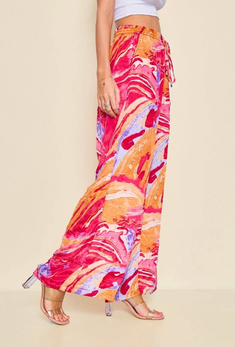 Orice – wholesale Byxor - Dam – Fluid sidenbyxa – Orice12