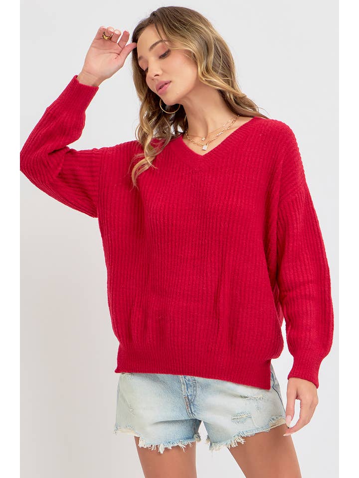 Sweet Lovely by Jen - Wholesale Knit Sweater - Women's - EVERYDAY CASUAL SWEATER58