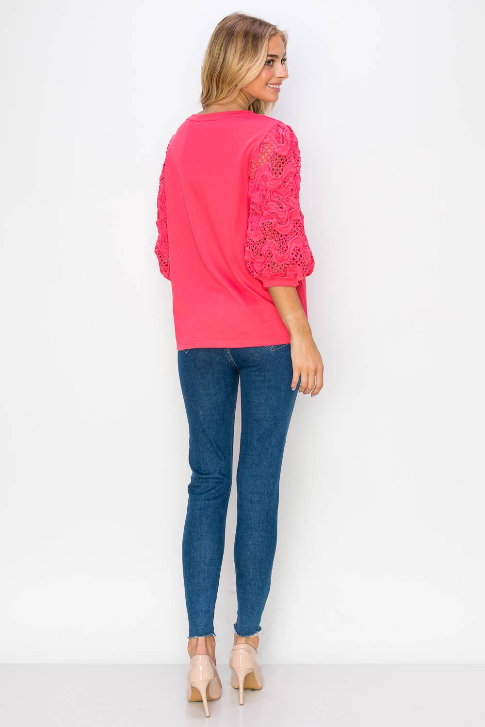 Joh Apparel - Wholesale Knit Top - Women's - Ruth Pointe Knit Top with Lace20