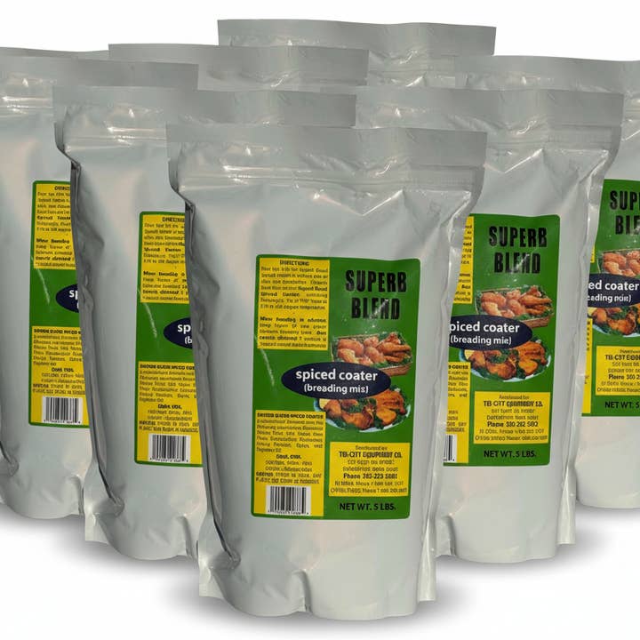 SUPERB BLEND Breading Case of 6 - Wholesale Bulk | 5 lb Bags for wholesale by Kalmes Foods