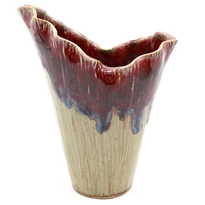 VASE CRÊTE DE PÉTALE SRI250EFFG pour la vente par Art Floral Trading LLC