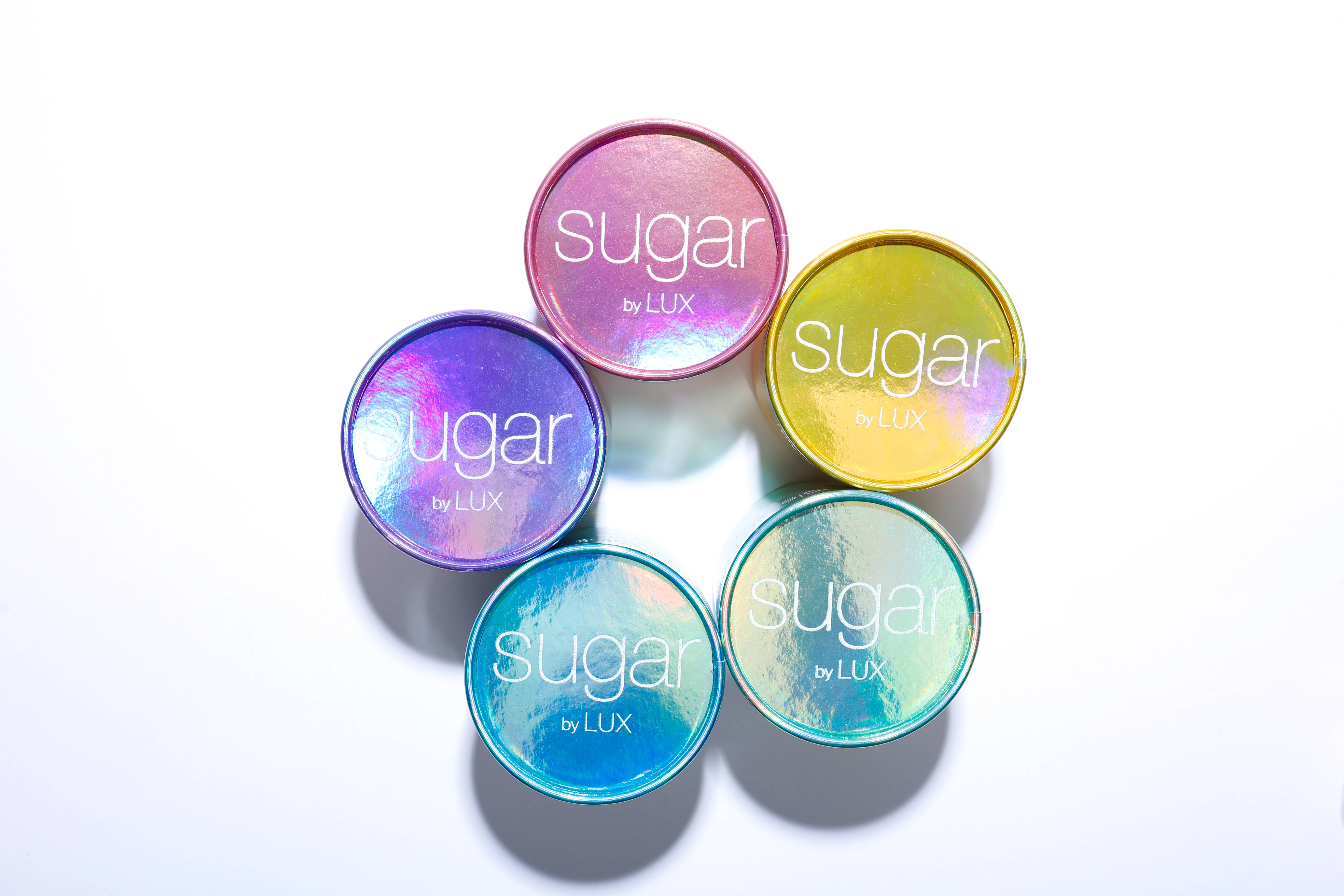 LUX FRAGRANCES - Vente Bougie en bocal - Lot de 3 prépacks de chaque collection Sugar, 5 parfums, 15 au total2
