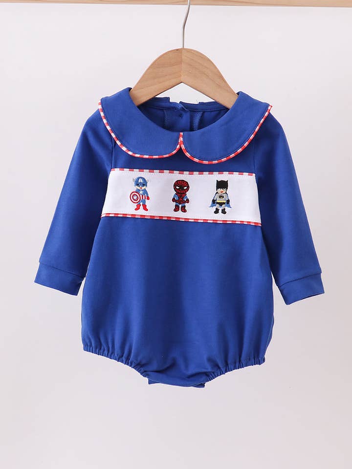 Broderie de personnage bleu bulle unisexe pour la vente par Aspen Rain Boutique