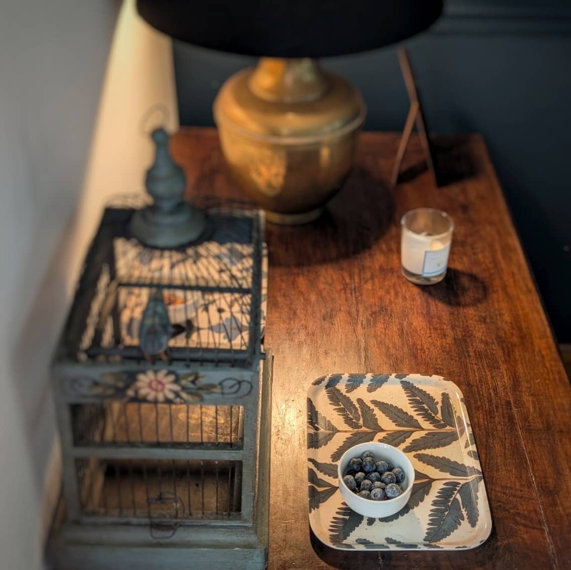 Odalisque Paris - Wholesale Decorative Tray - Rectangular tray Ferns2