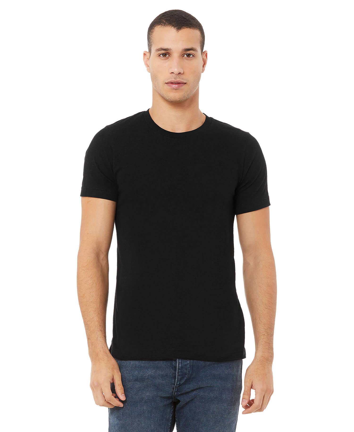 Print The Dream - Wholesale T-Shirt - Unisex - Bella Canvas 3001 Heather CVC T-shirt, Unisex Soft Shirts13