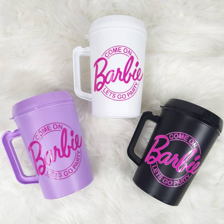 Scratch Decor - Wholesale Insulated Mug/Tumbler - 'Come On Barb, Let's Go Party' HIP SIPS Mega Mug 34oz0