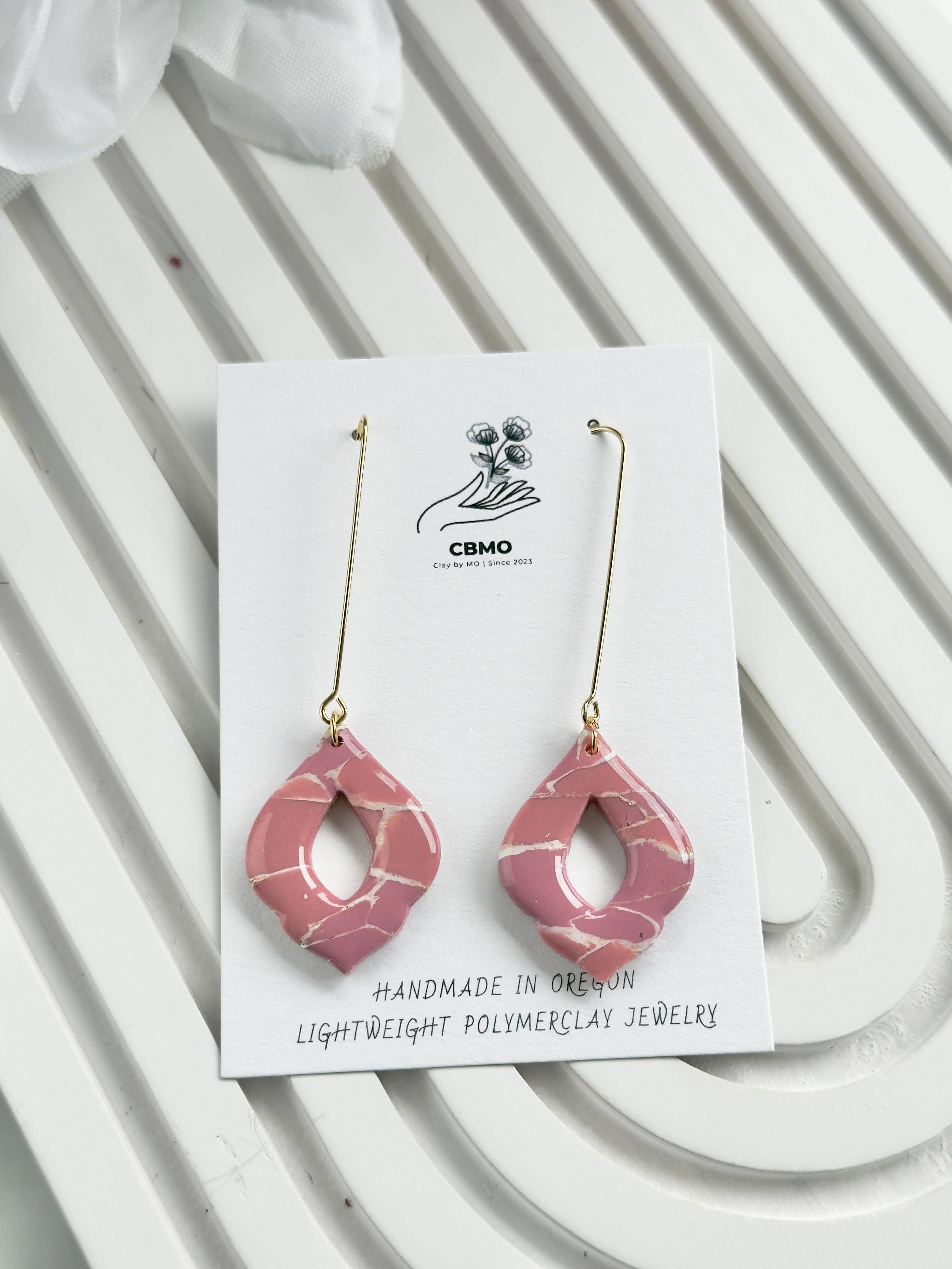 ClaybyMO - Wholesale Dangle Earrings - Floral Drop Dangles(Limited Edition)5