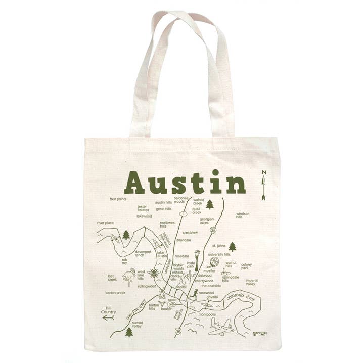 Austin Grocery Tote for wholesale by Maptote