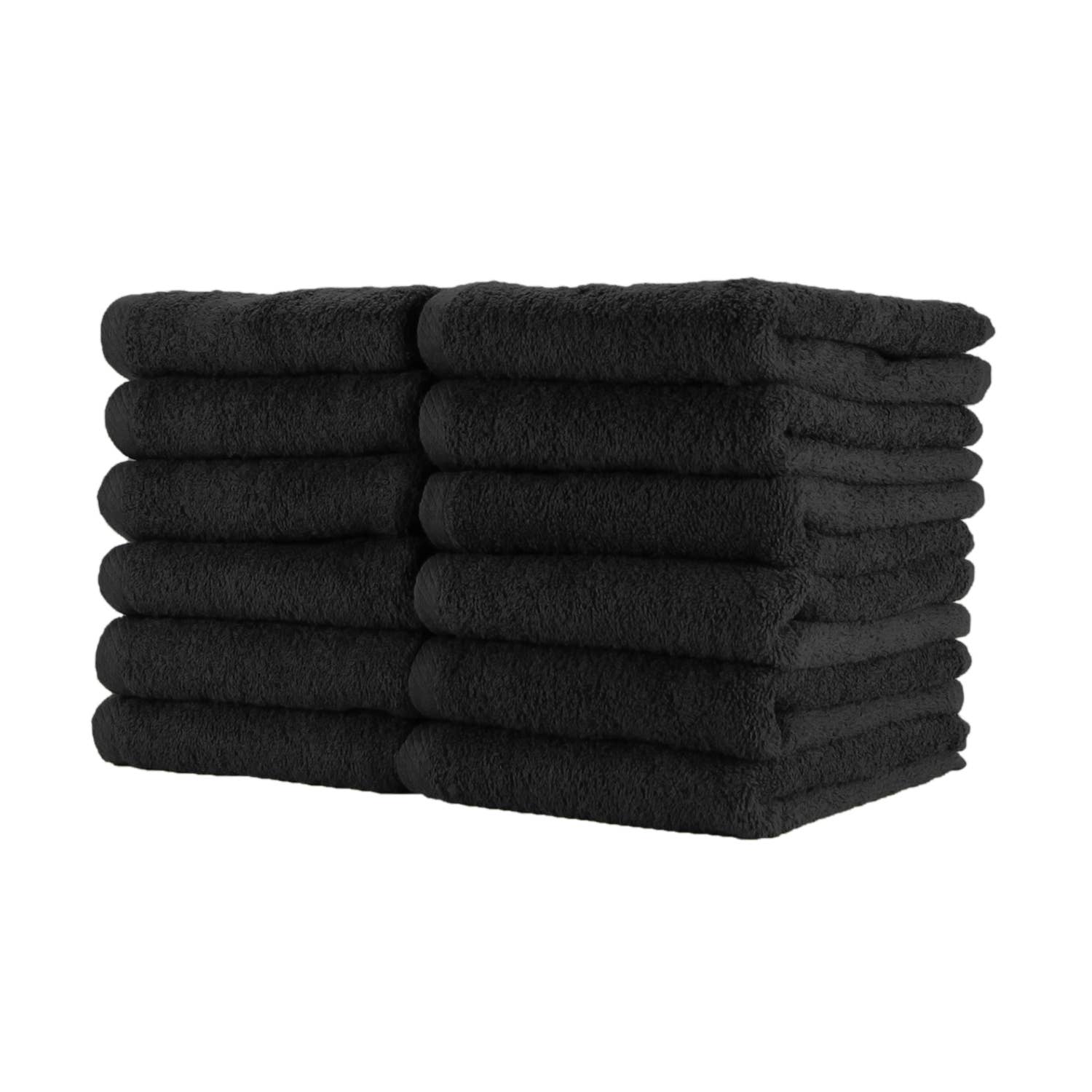 Arkwright Home - Wholesale Towel Set - 12 Pack of Salon Towels - Color Options0