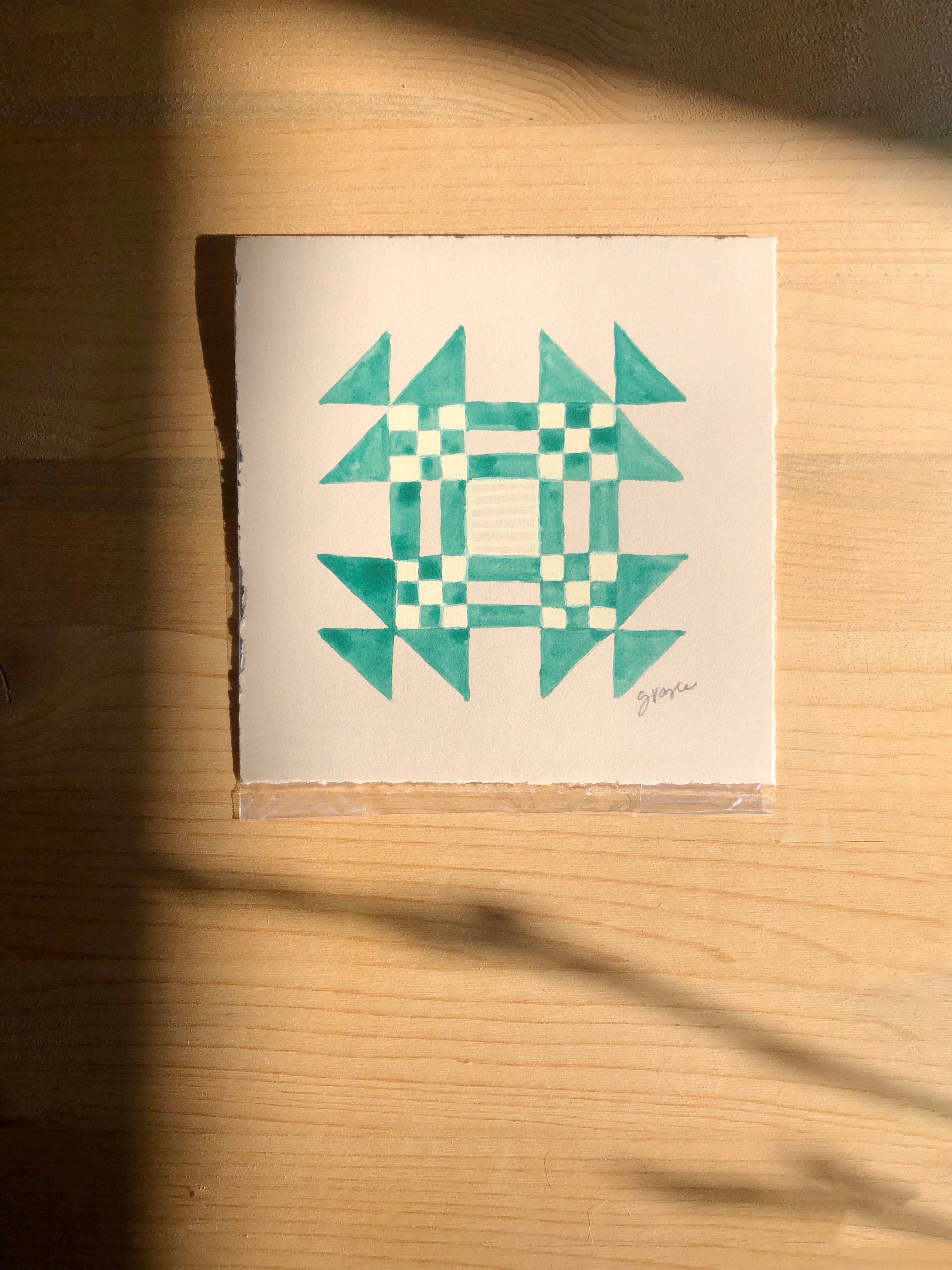 Grayce Wylder Creative Co - Wholesale Painting/Drawing - Unframed Original Gouache Painting5